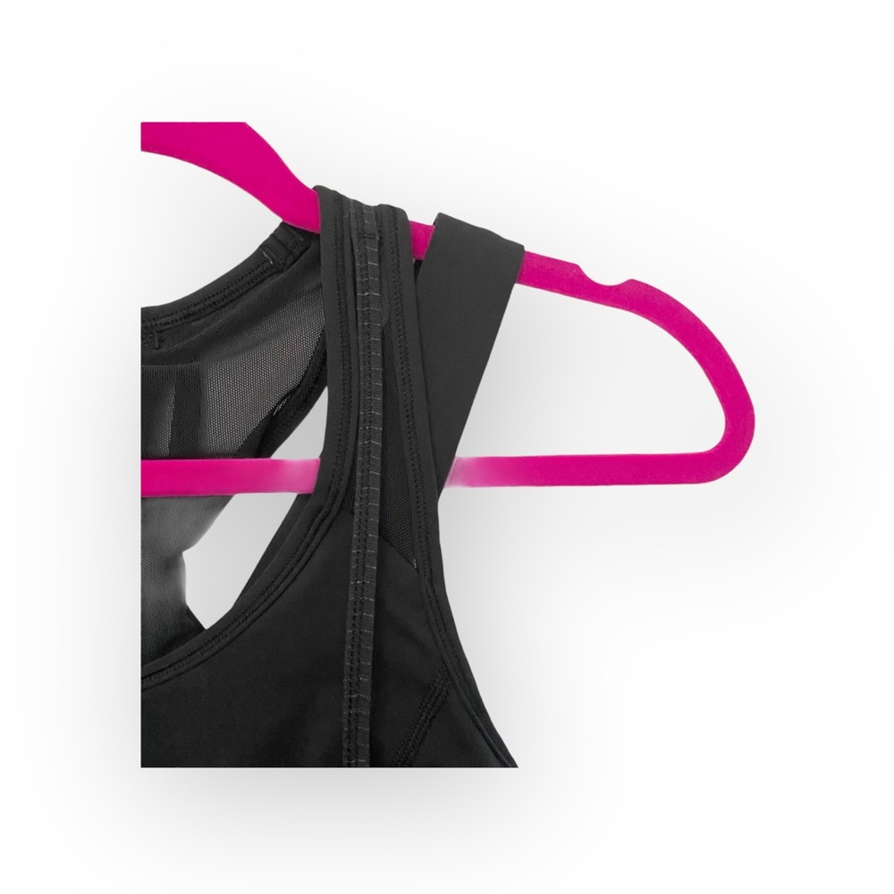 Lululemon ॐ Built In Bra Tank ॐ Black Silverescent Stripe ॐ Power Luxtreme ॐ 4 - Picture 14 of 16